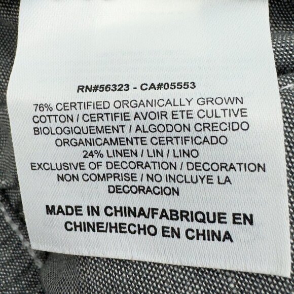 Nike 6.0 Organic Cotton/Linen Blend Tie Front Shorts Women's Size M (7-9) - Picture 8 of 9